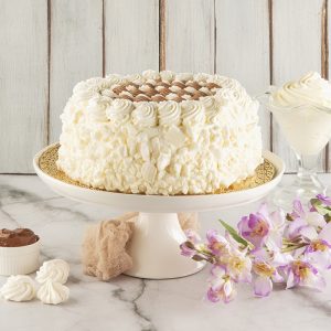 Meringata Granellata con chantilly al cioccolato