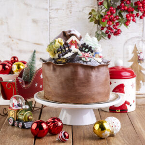 Panettone Farcito Decorato