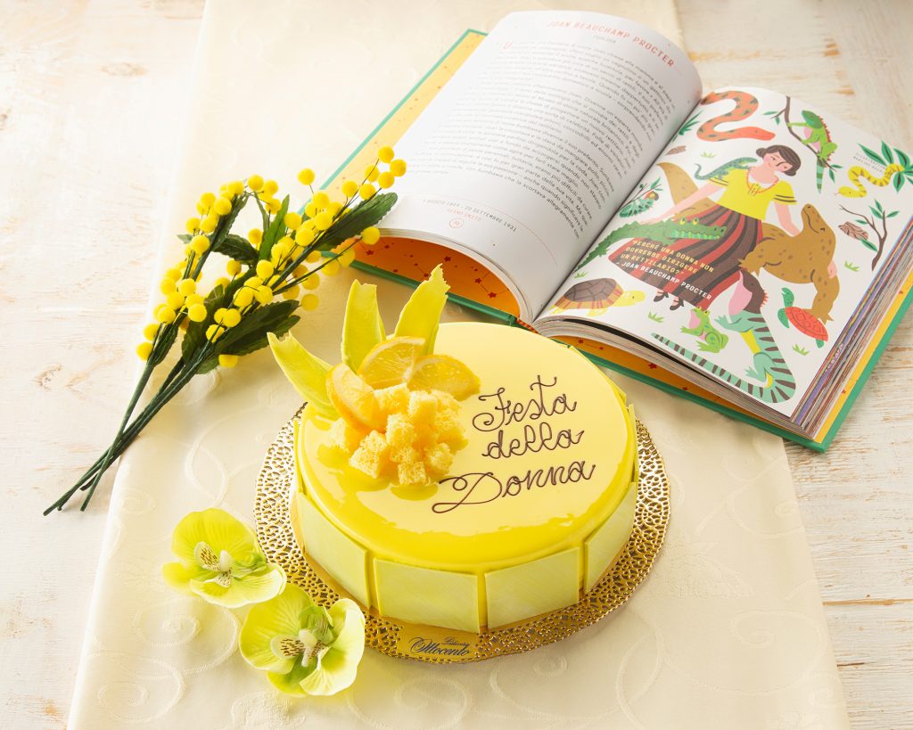 Torta mimosa moderna al limone | Dolci Festa della donna