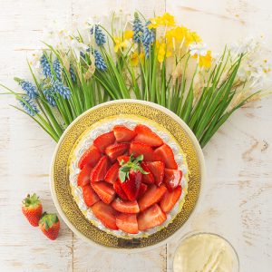 Torta Panna e Fragole | Pasticceria Ottocento