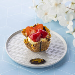 Croccante con fragole