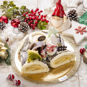 Tronchetto di Natale Chantilly
