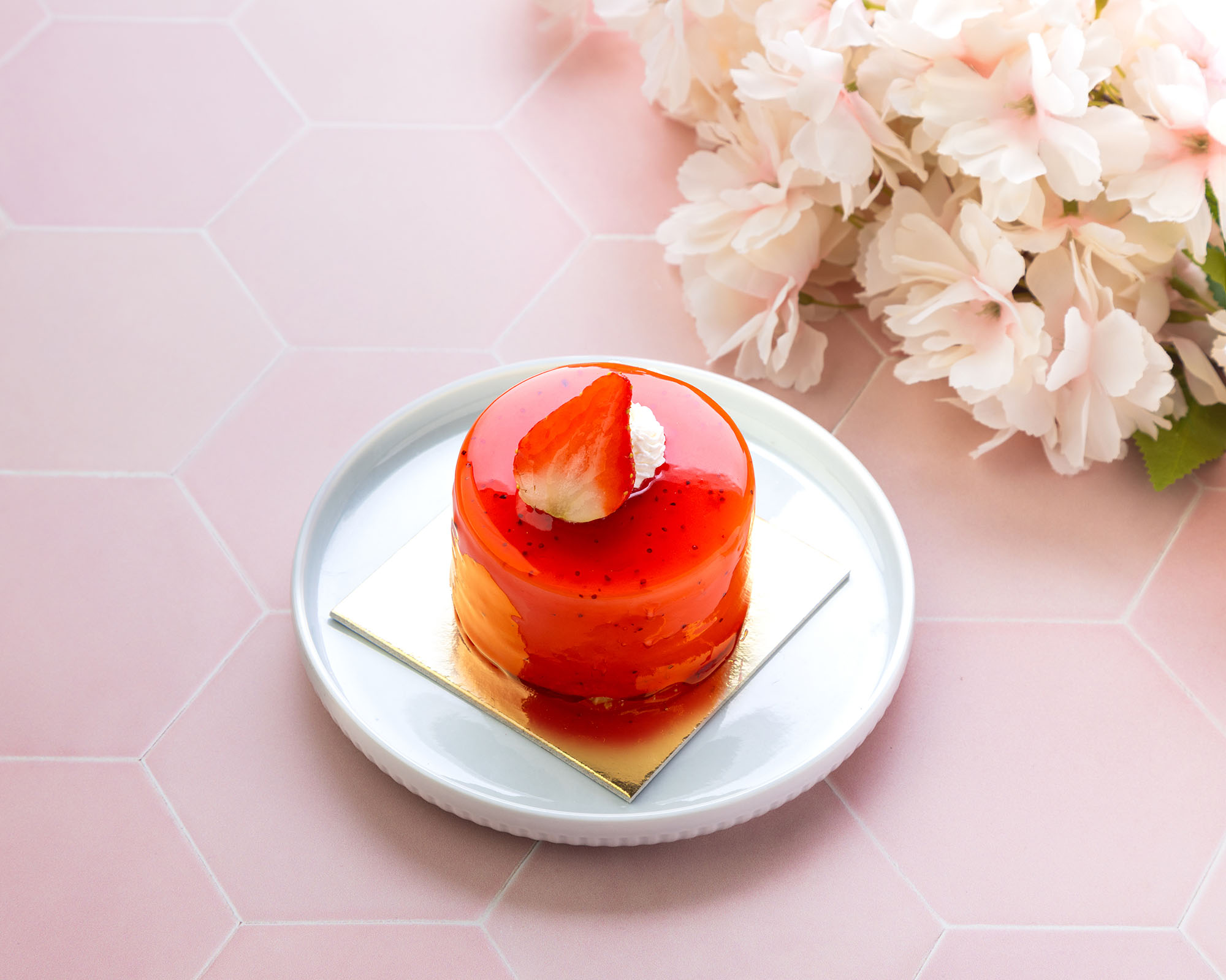 Monoporzione Moderna Fragola_Pasticceria Ottocento Monoporzione Moderna Fragola